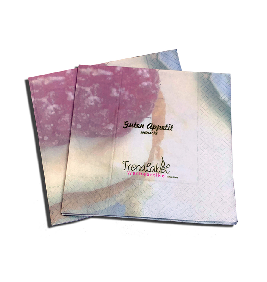 Bild Art. 207digi Servietten im Digitaldruck mit Werbeaufdruck